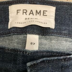 Frame Denim women’s Dark Blue Jeans